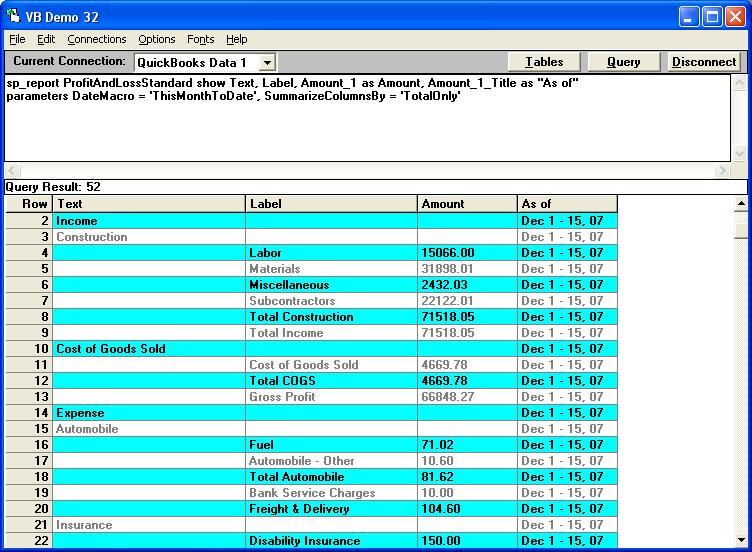 [QODBC-Desktop] How To Run A Profit And Loss Standard Report In QODBC ...